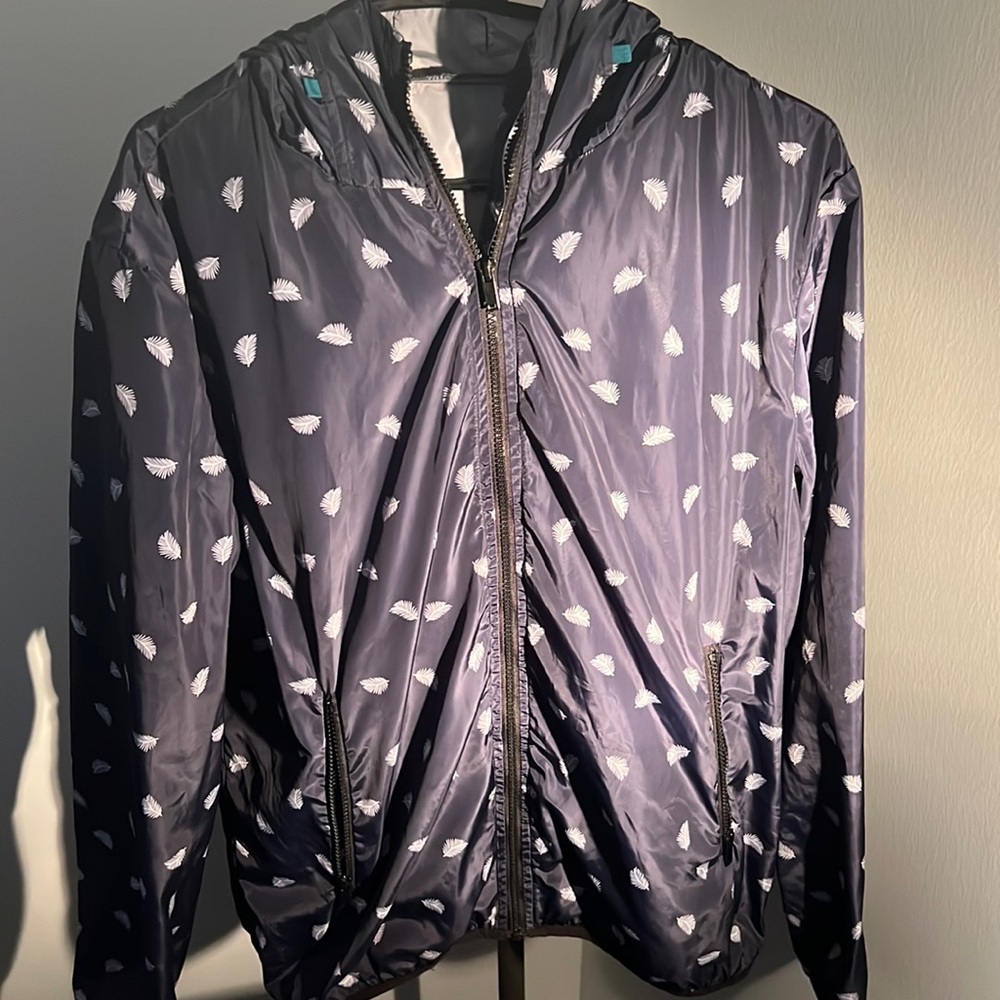 Navy windbreaker